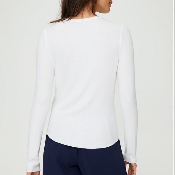 Aritzia Wilfred Ribbed Long-sleeve - Picture 4 of 4